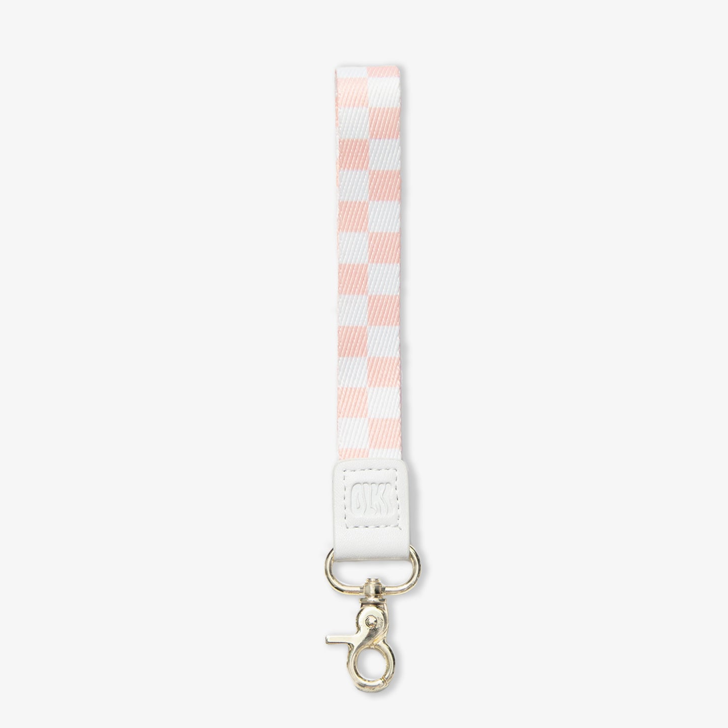 PINK CHECKERED - Wrist Lanyard